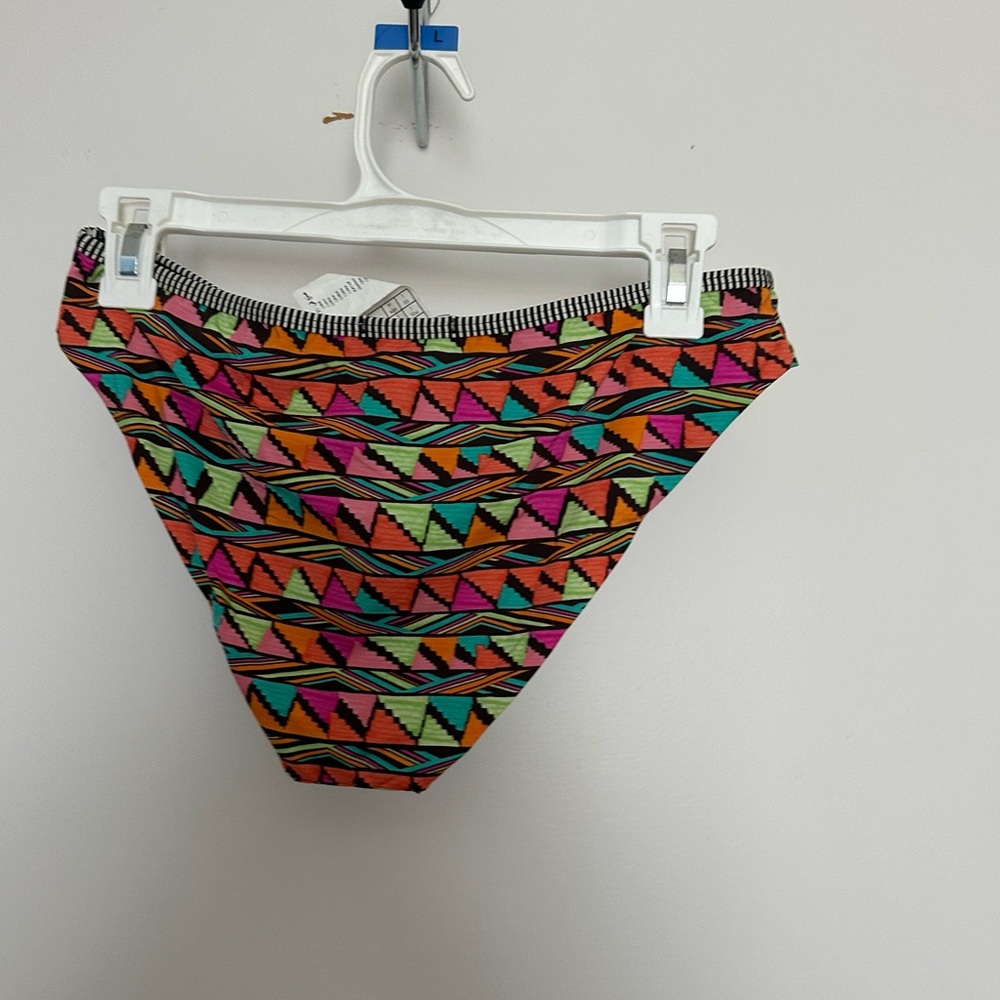 Colorful Geometric Bikini Bottom - Picture 2 of 3